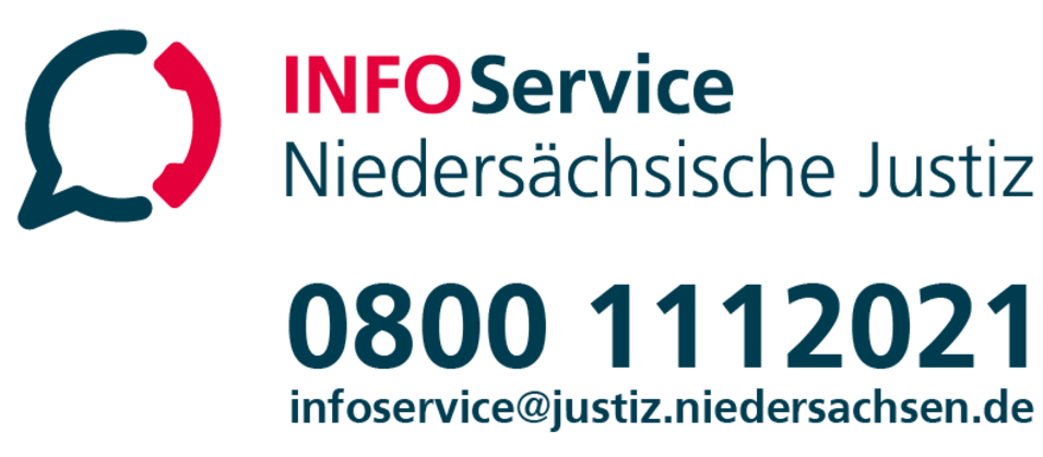 Symbolfoto (Link; öffnet Internetseite "Infoservice Niedersächsische Justiz")